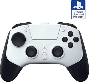 Razer Raiju V3 Pro for (PlayStation 5) & PC - White